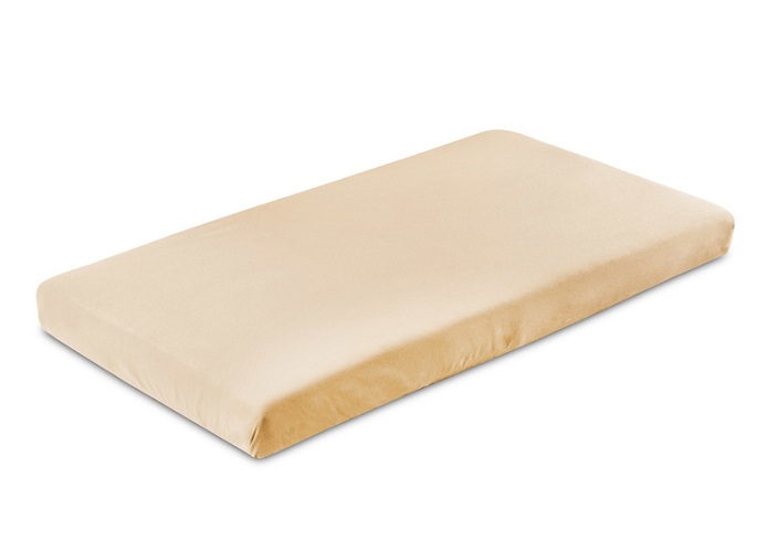 Napínacia plachta jersey béžová, 60x120