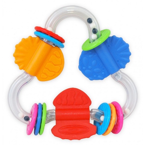 Baby mix hrkálka s hryzatkami