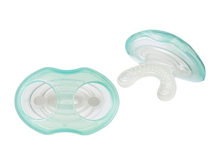 Tommee Tippee hryzatko zelené Ďasienko - 2 ks